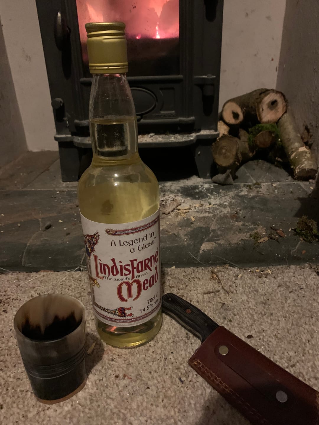 Customer photo review of Traditional Mead - Lindisfarne