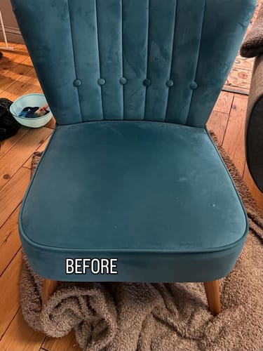 Customer photo review of Fabric Paint -- Blue