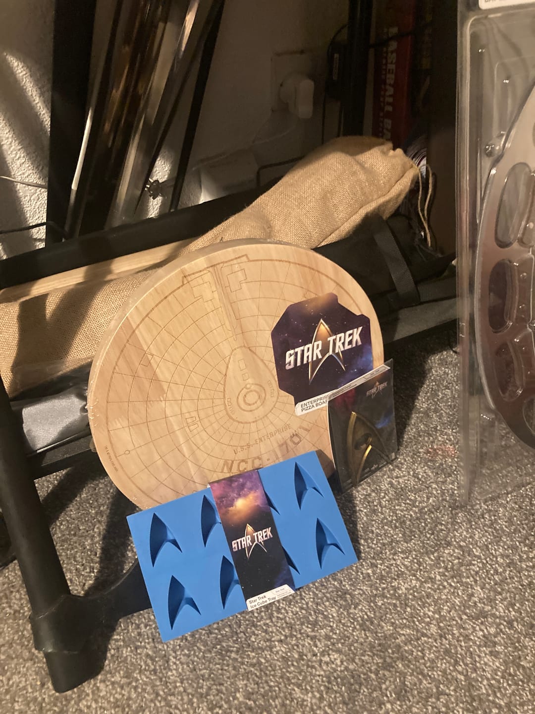 Customer photo review of Star Trek Ice Cube Tray