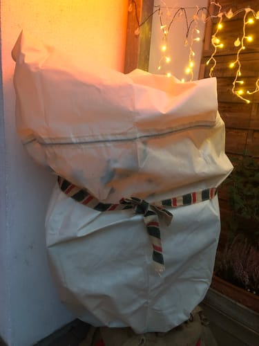 Customer photo review of Winterschutz für Kübelpflanzen XXL H 180 x B 120 cm Ø 76 cm