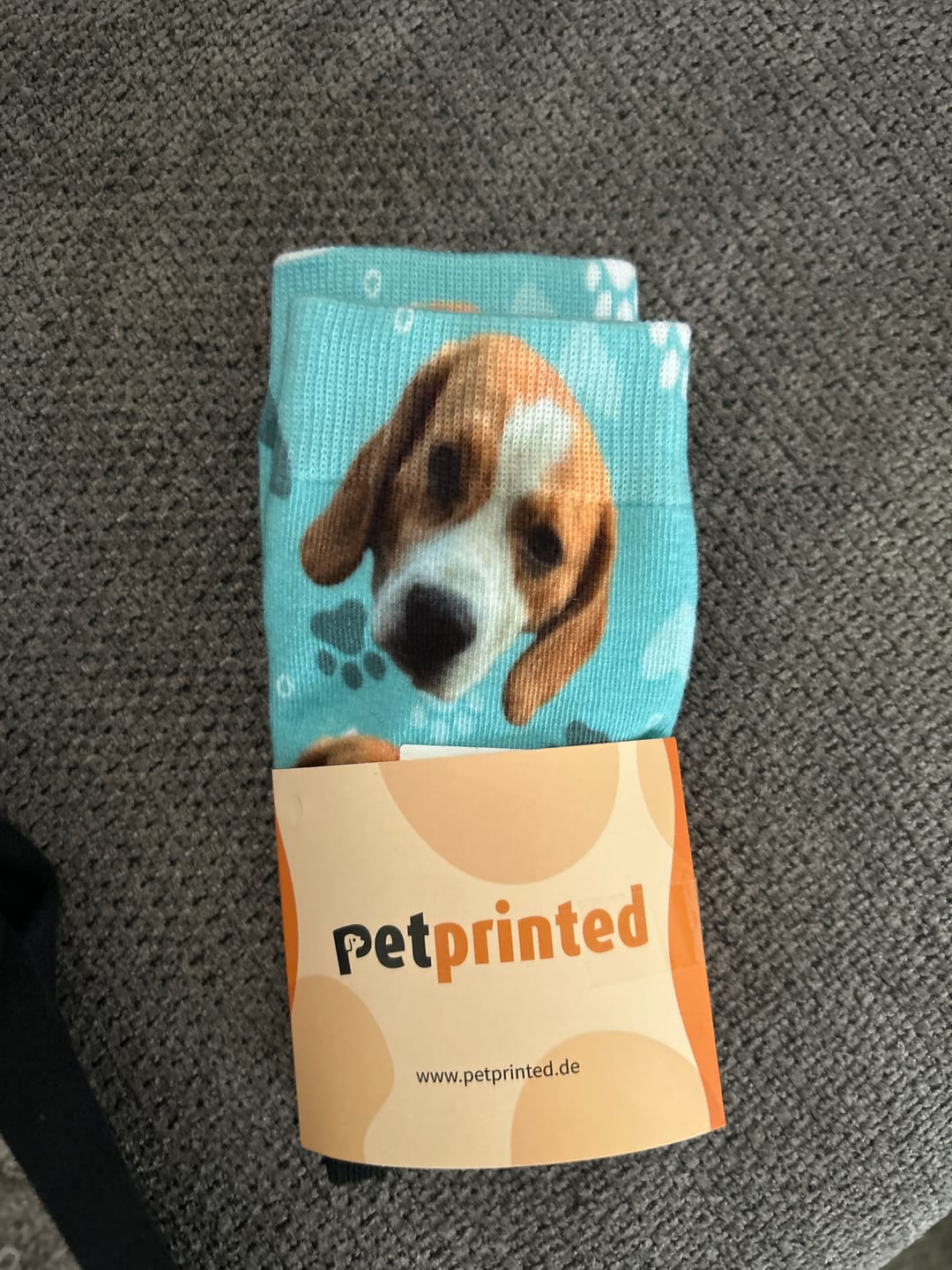 Customer photo review of Dein Foto - Individuelle Socken