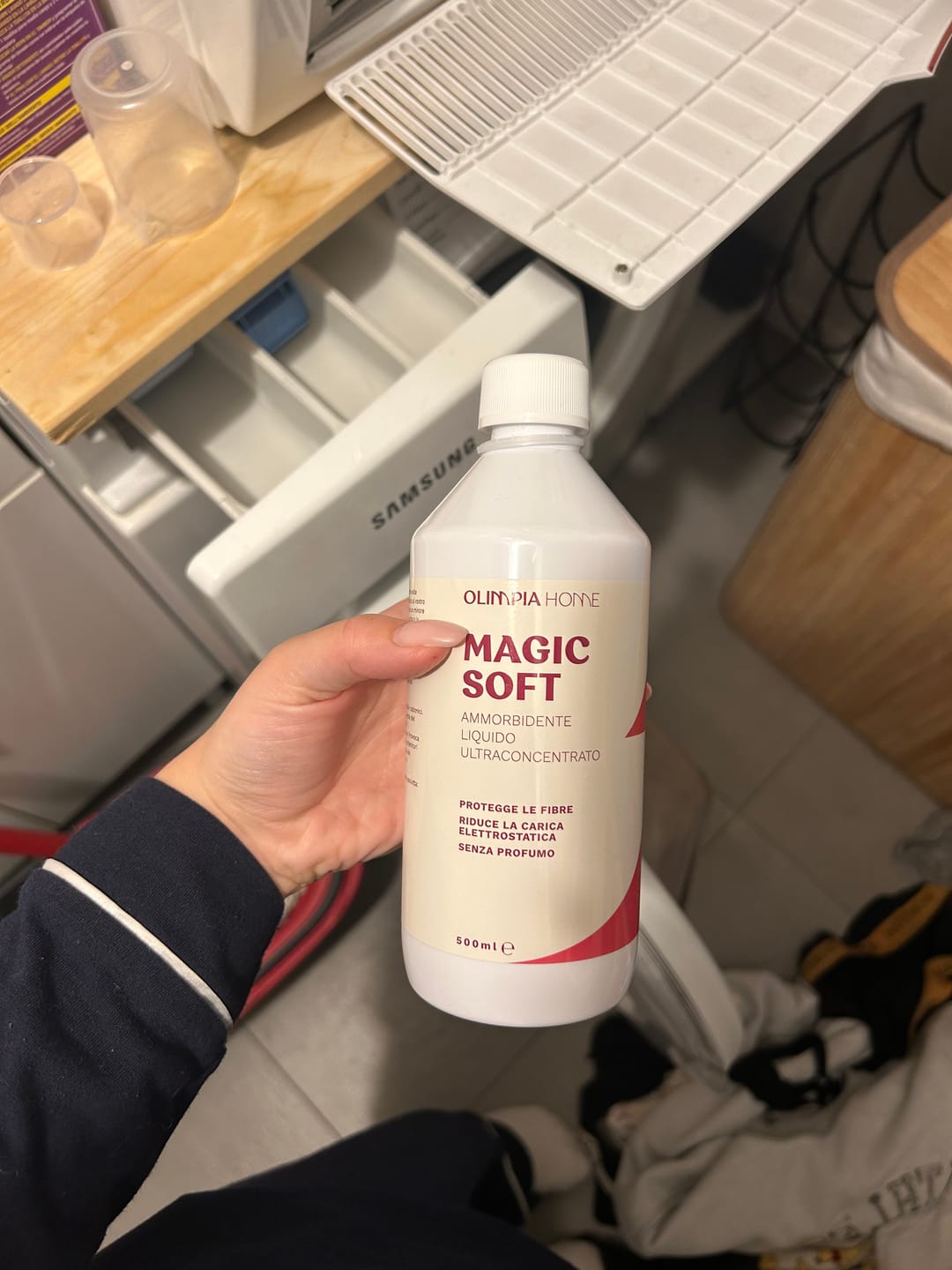Customer photo review of Magic Soft - La Morbidezza Perfetta per il tuo Bucato