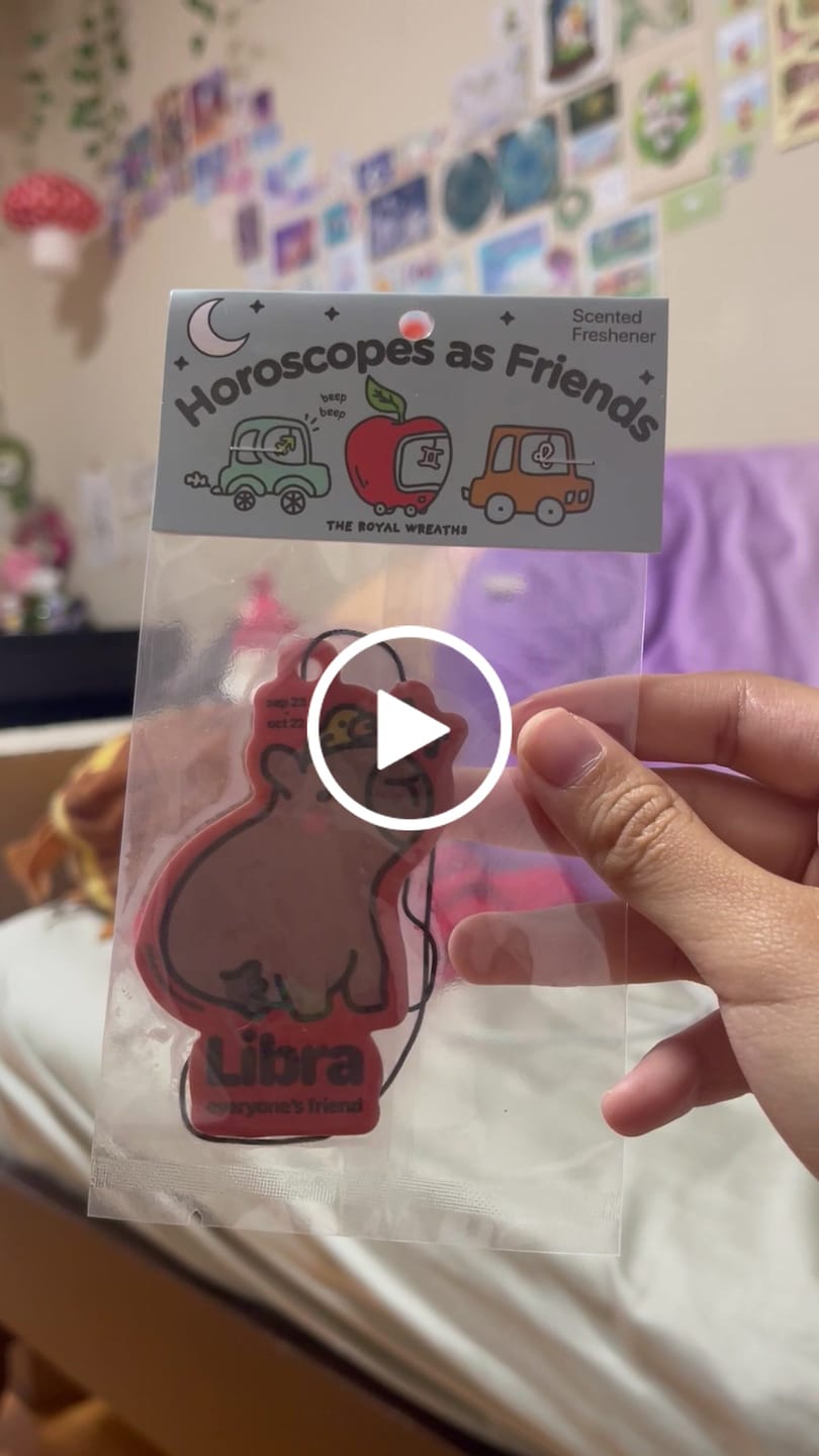 Customer video review of Free Mystery Zodiac Air Freshener