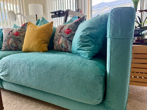 Customer photo review of Stockholm 2017 Sofa Cover,  3 Seater Sofa Cover