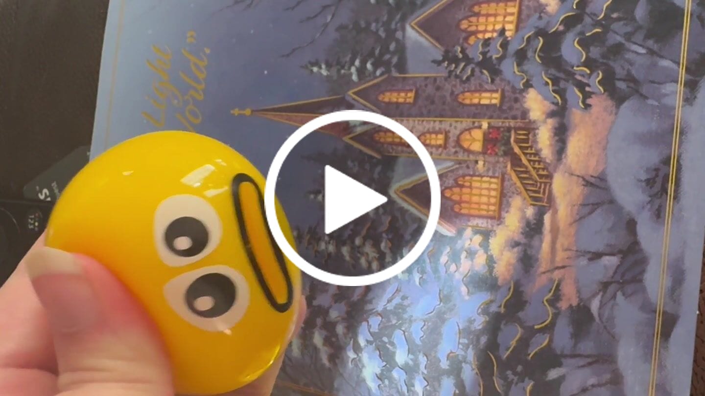 Customer video review of Puking Ball®