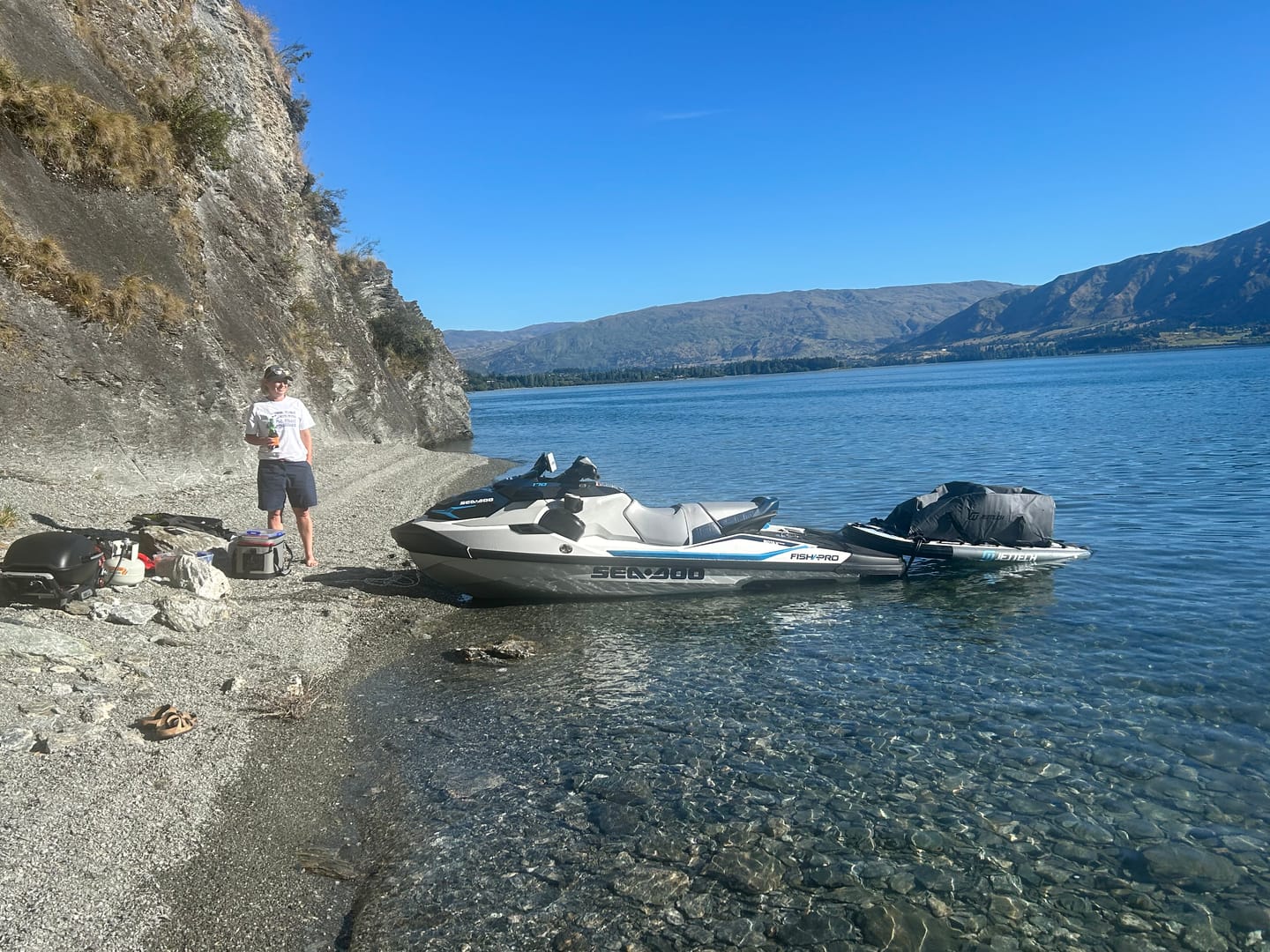 Customer photo review of SLED & TOURING BAG BUNDLE