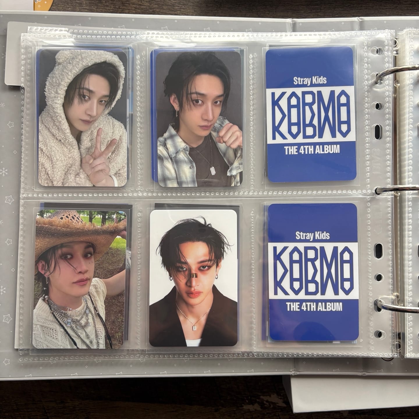 Customer photo review of Custom A5 Wide 6-Pocket Pages - Standard Photocard