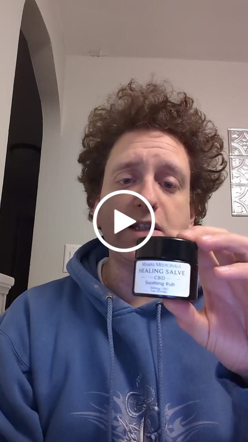 Customer video review of Healing Salve