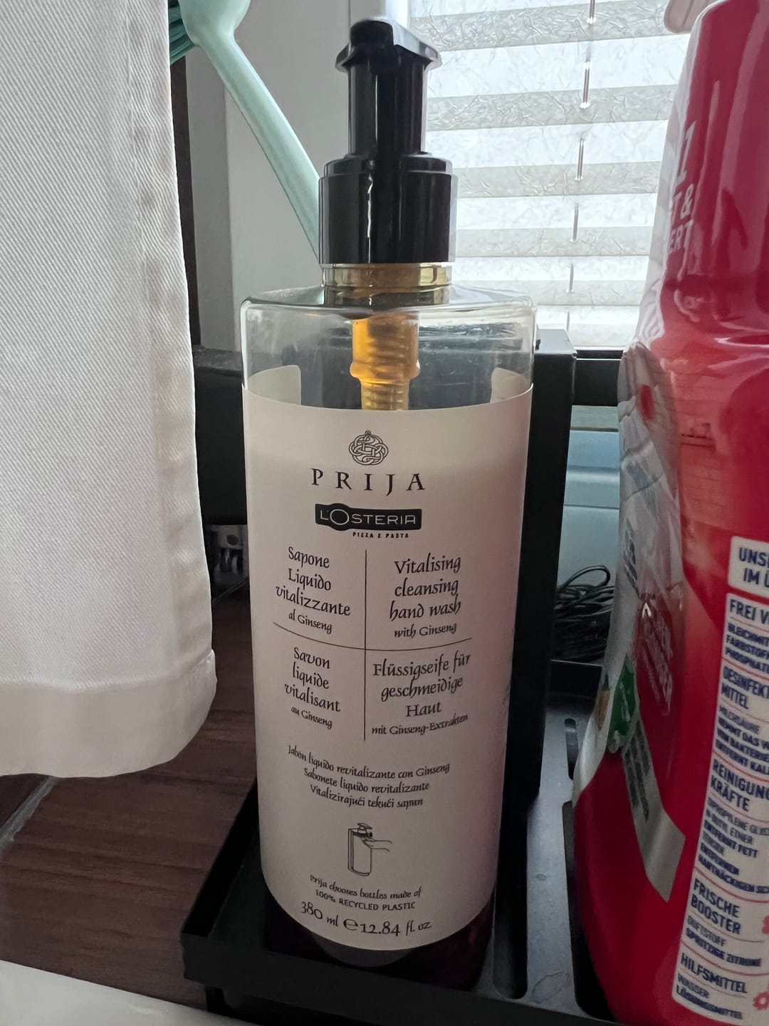 Customer photo review of Prija Flüssigseife mit Ginseng, 2er Set