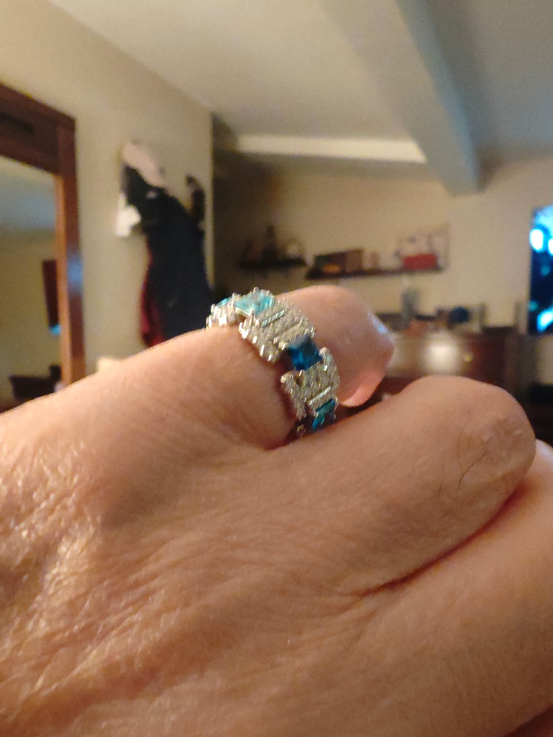 Customer photo review of Océan Bleu Ring