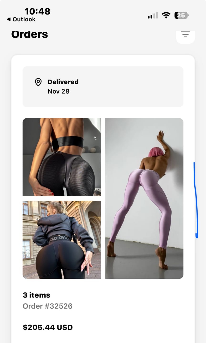 Customer photo review of Leggings Extra Sex-Push Up Olive