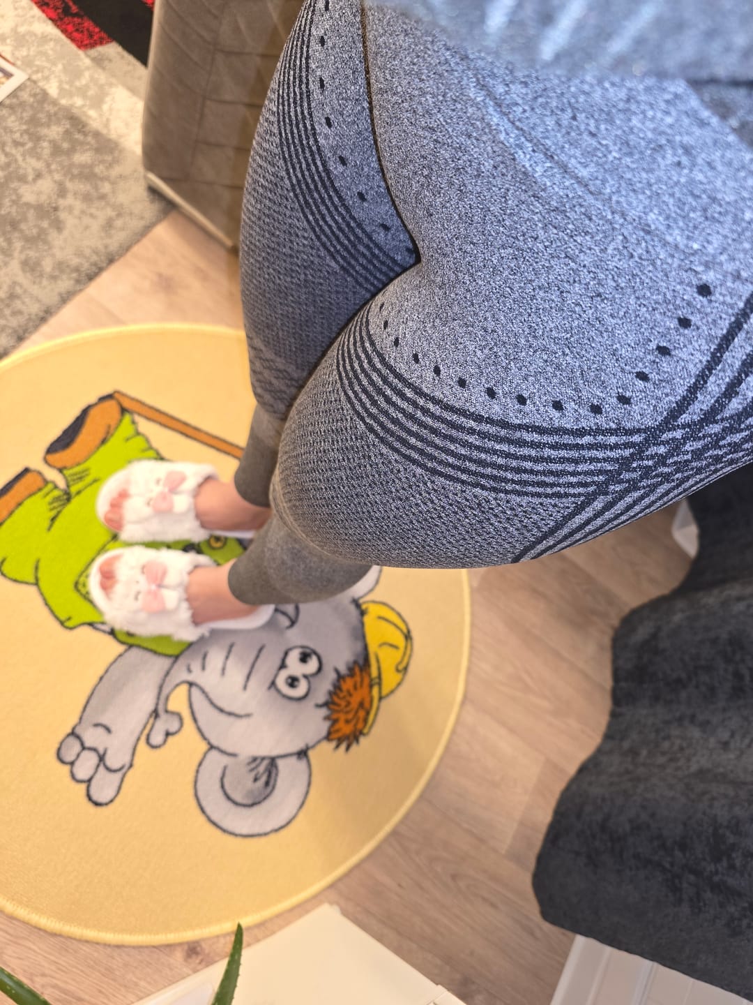 Customer photo review of Seamless Anti Cellulite Leggings