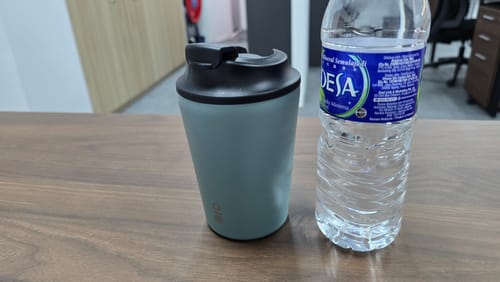 Customer photo review of Earth & Clay Sense Coffee Cup Regular
