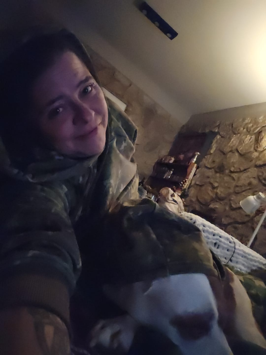 Customer photo review of Camo Human Hoodies