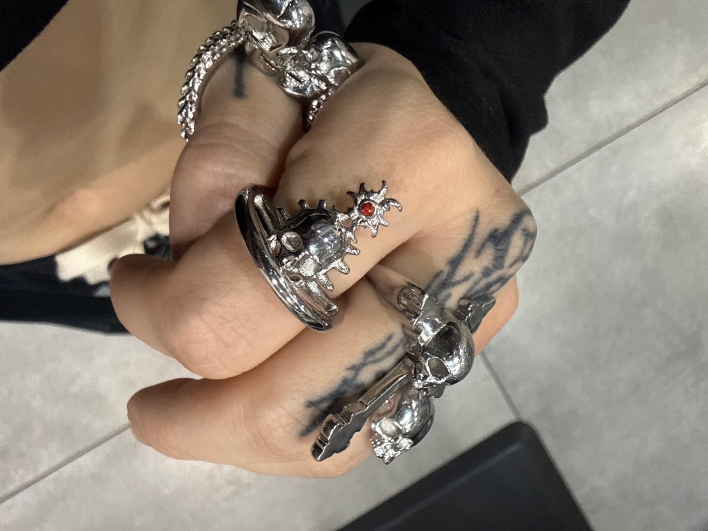 Customer photo review of ORBITUARY RING