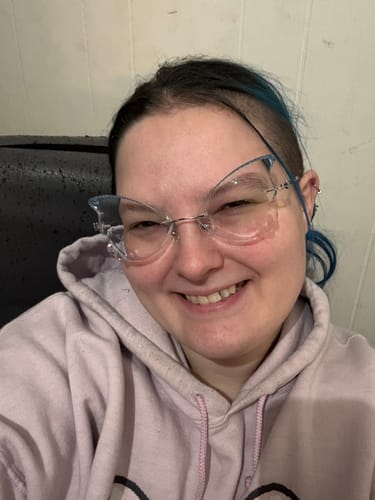 Customer photo review of Alissa Eyeglasses