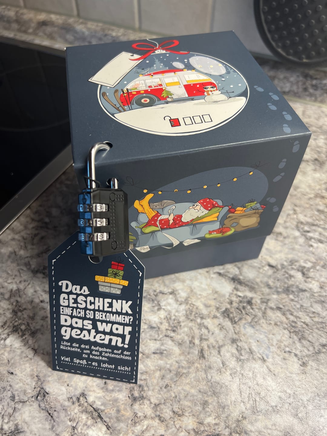 Customer photo review of Rätselfaltbox Xmas, verschiedene Größen