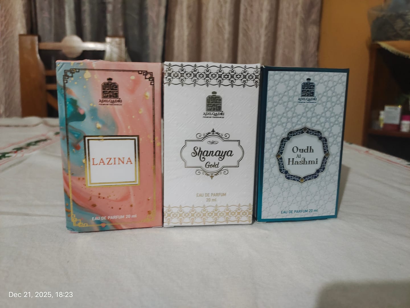 Customer photo review of Oudh Al Hashmi Perfume 20ml