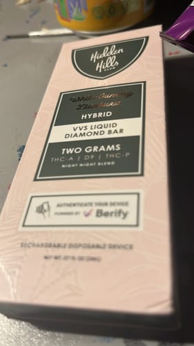Customer photo review of PLUMA DE WAX - Hidden Hills White Gummy  2gr - Hibrida