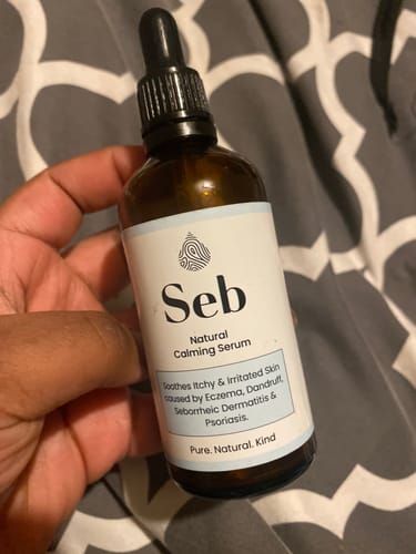 Customer photo review of Seb Natural Calming Serum