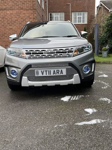 Customer photo review of Suzuki Vitara Fog Light Armour