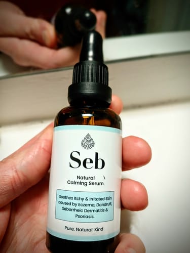 Customer photo review of Seb Natural Calming Serum
