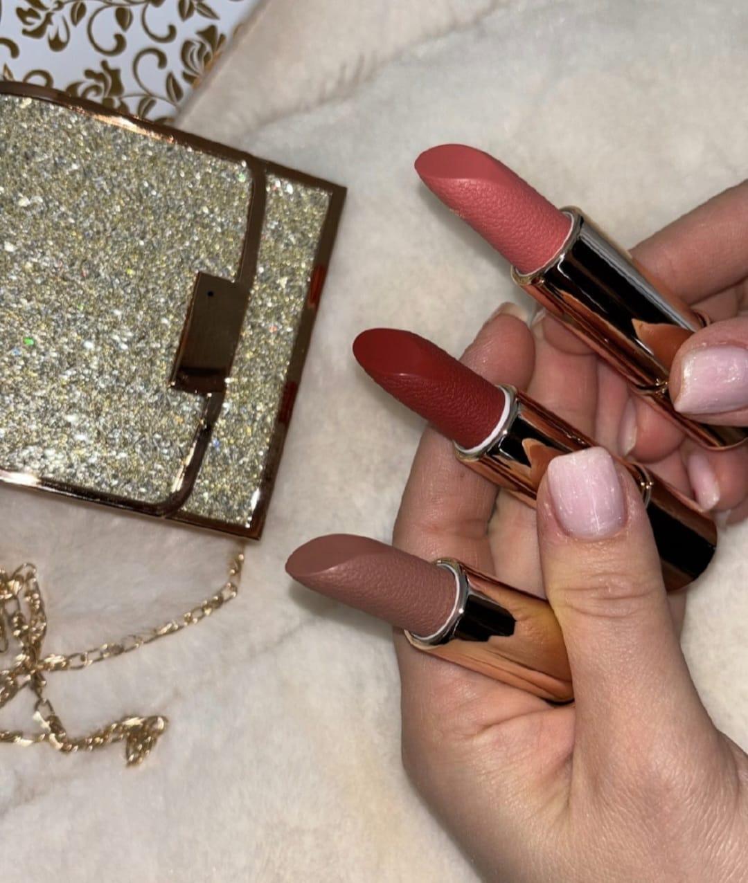 Customer photo review of Velvet Kiss Trio