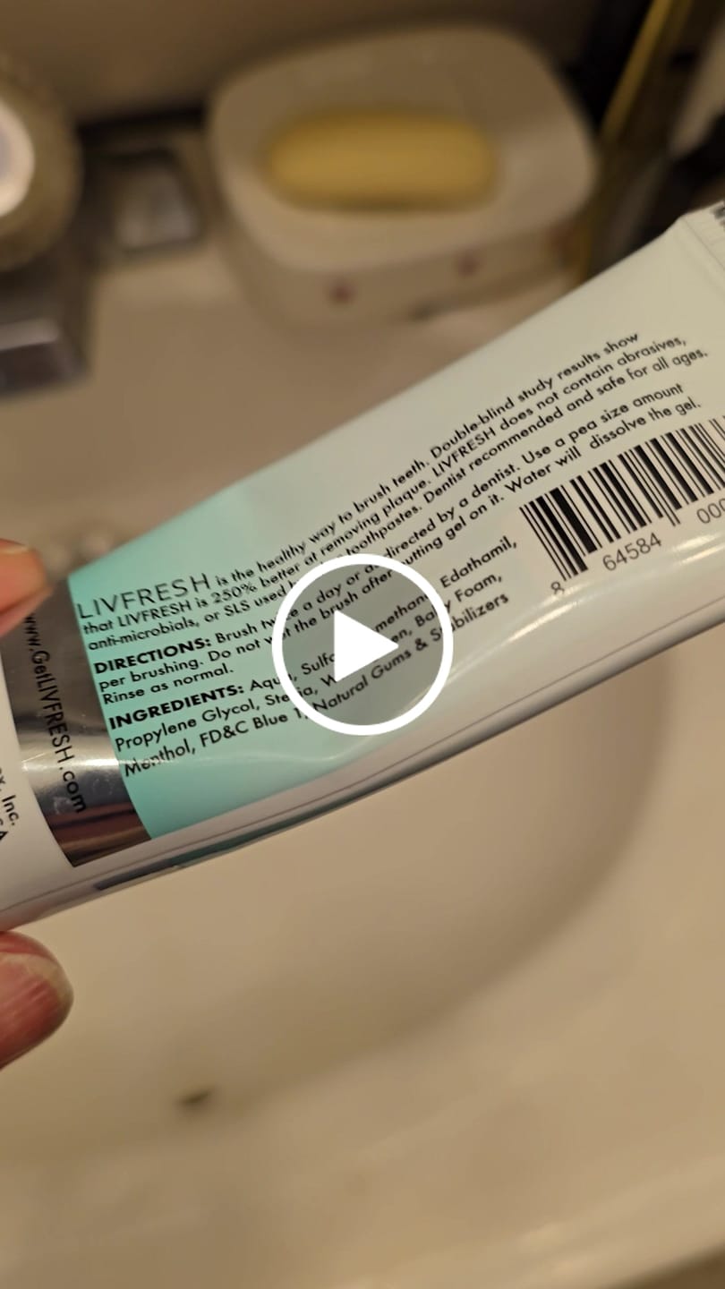 Customer video review of LIVFRESH Wintergreen - 3 Pack