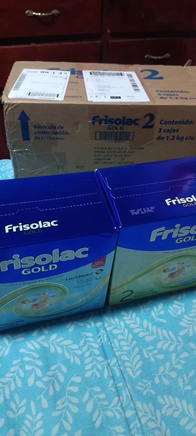 Customer photo review of Frisolac Gold 2 (6-12 Meses) Caja C/ 1.2 Kg