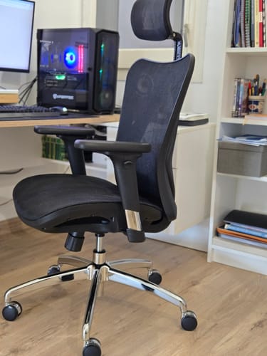Customer photo review of Sihoo M57 Full Mesh Breathable Office Chair for Sedentary Lifestyle