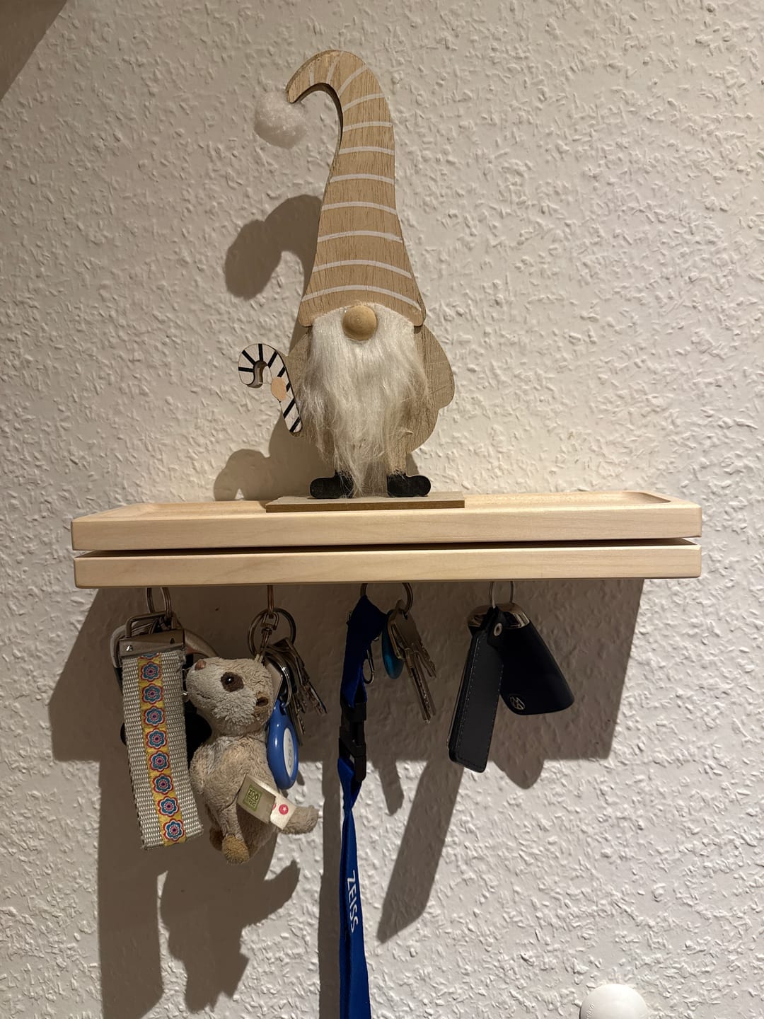 Customer photo review of Schlüsselbrett TALEA aus Holz