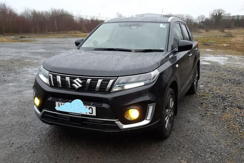 Customer photo review of Suzuki Vitara Fog Light Armour