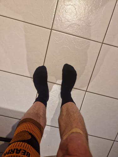 Customer photo review of Crew Socks