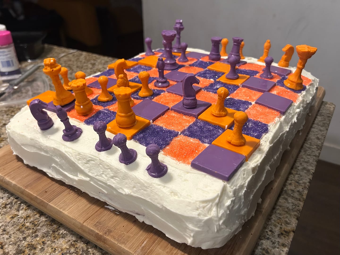 Customer photo review of Chocolate Chess Molds