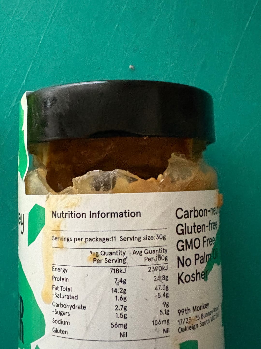 Customer photo review of Nut Butter Sampler