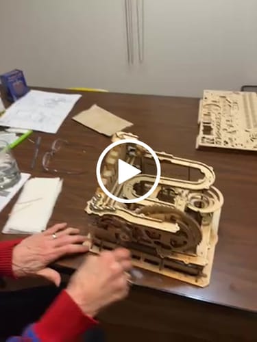 Customer video review of Spiral Marble Run