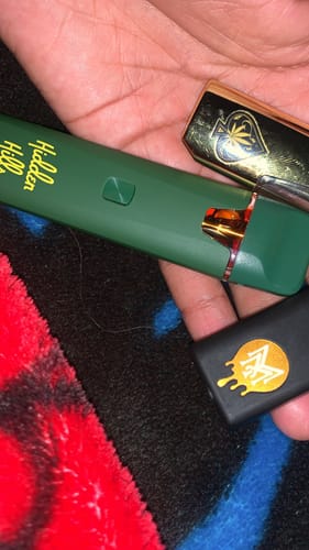 Customer photo review of PLUMA DE WAX - Hidden Hills Blue Funnel 2gr - Hibrida
