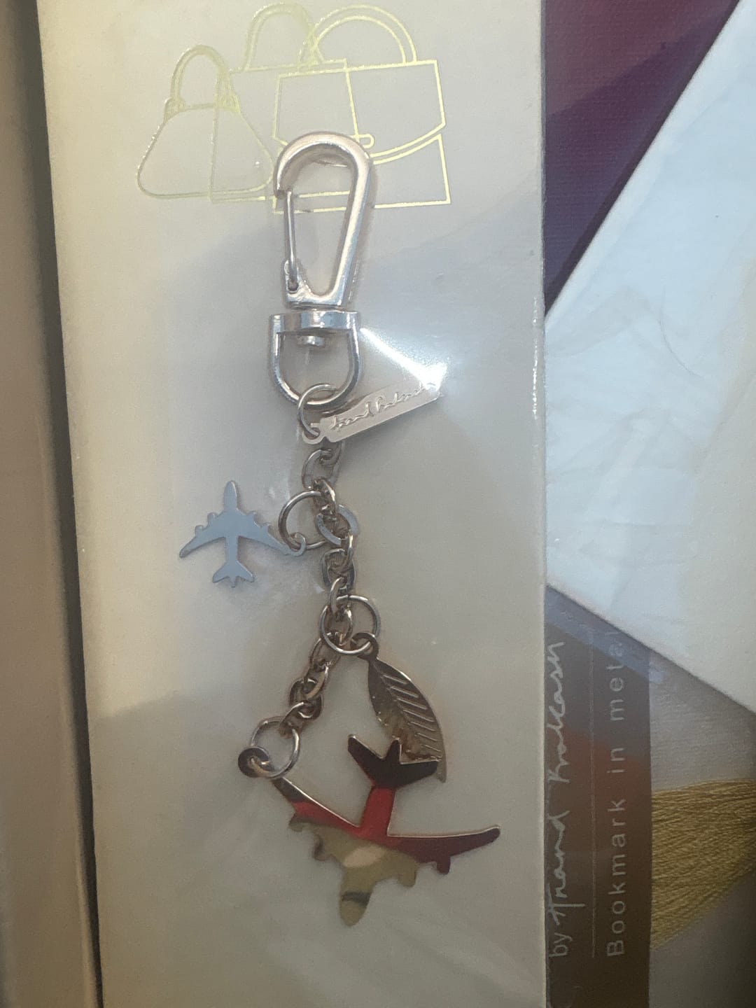 Customer photo review of Bag Charm Aeroplane