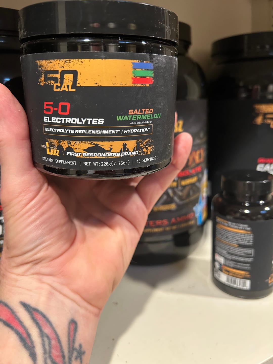 Customer photo review of 5-O - Electrolytes