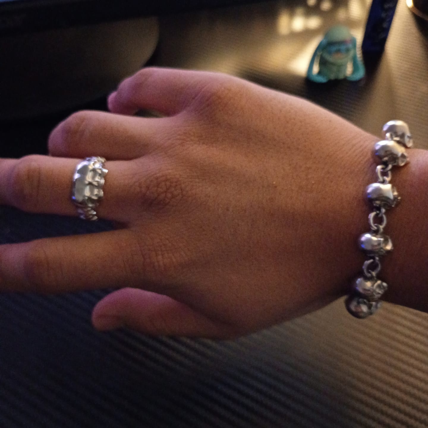 Customer photo review of TRIPLE THREAT RING