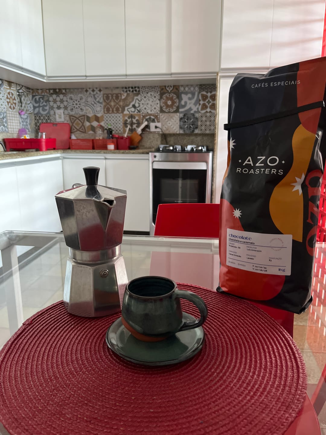 Customer photo review of Café Perfil Chocolate 1KG