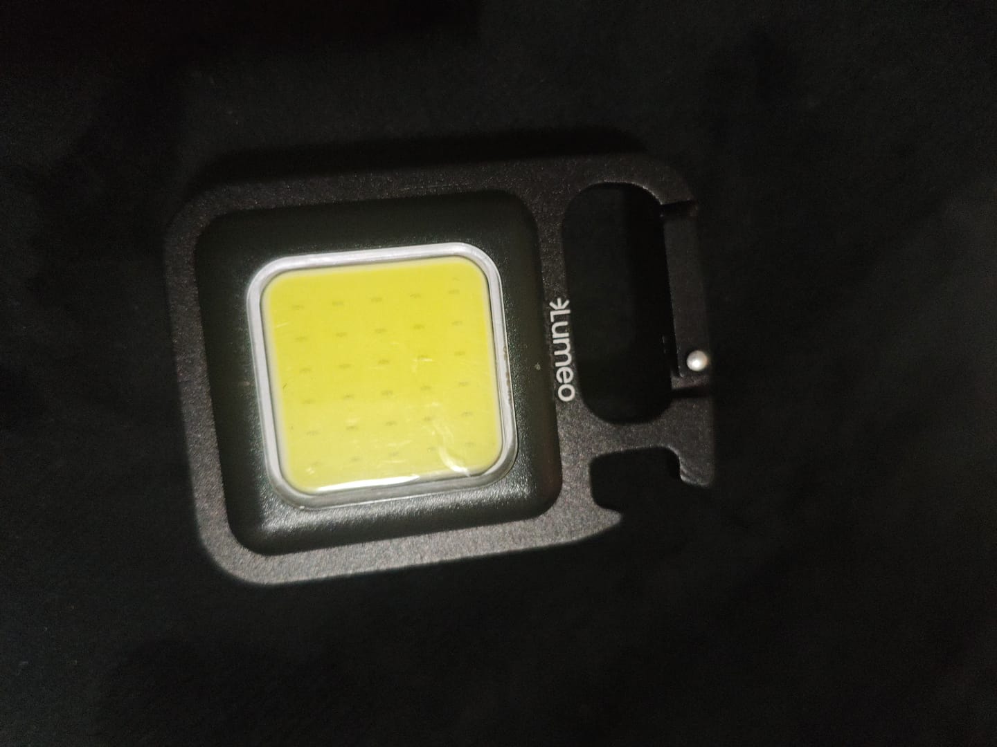 Customer photo review of Lumeo Pro BrightBuddy Keychain Light