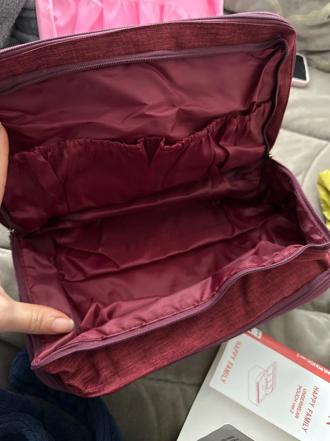 Customer photo review of Pochette Sous-Vêtements Voyage