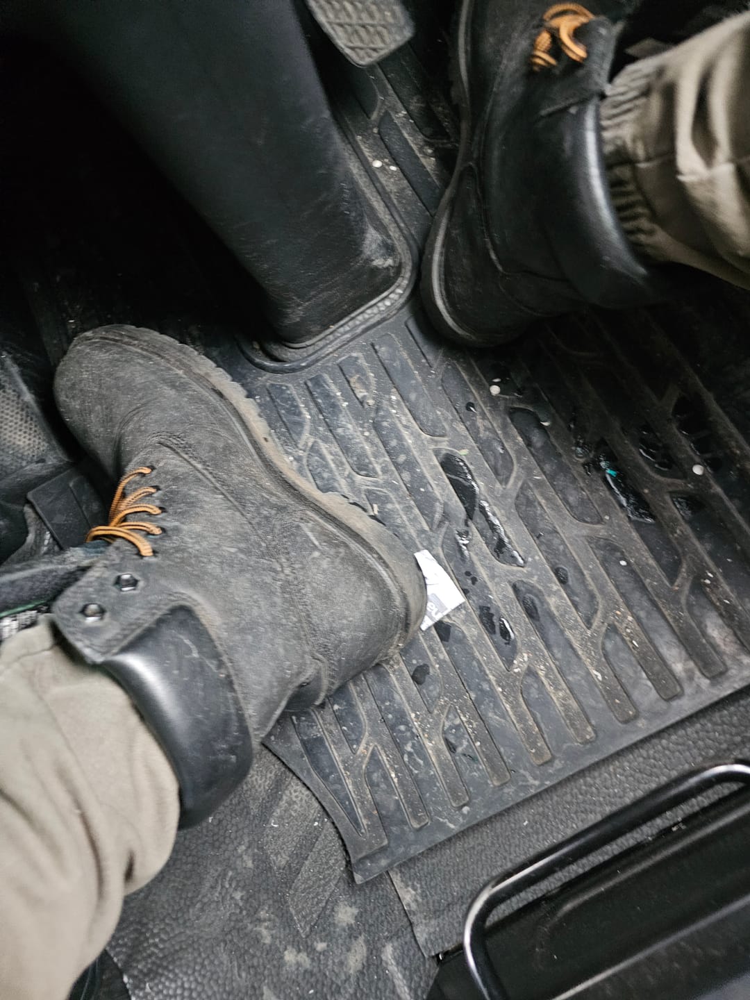Customer photo review of Timberland Pro Iconic Safety Toe Work Boot