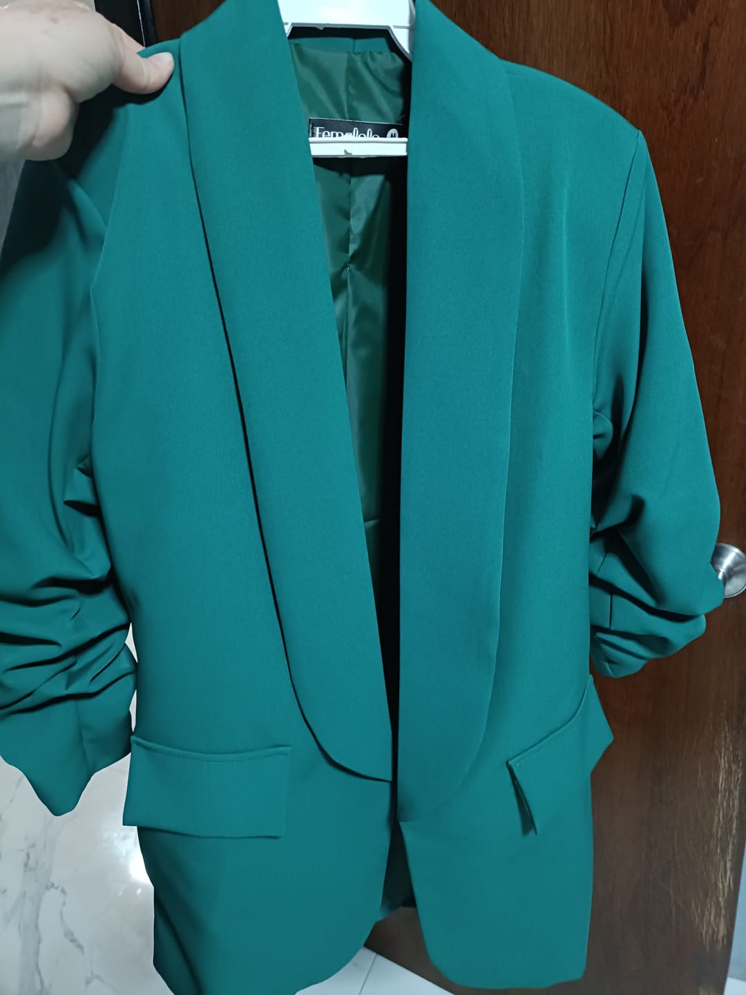 Customer photo review of Blazer Coddy Verde Bandera
