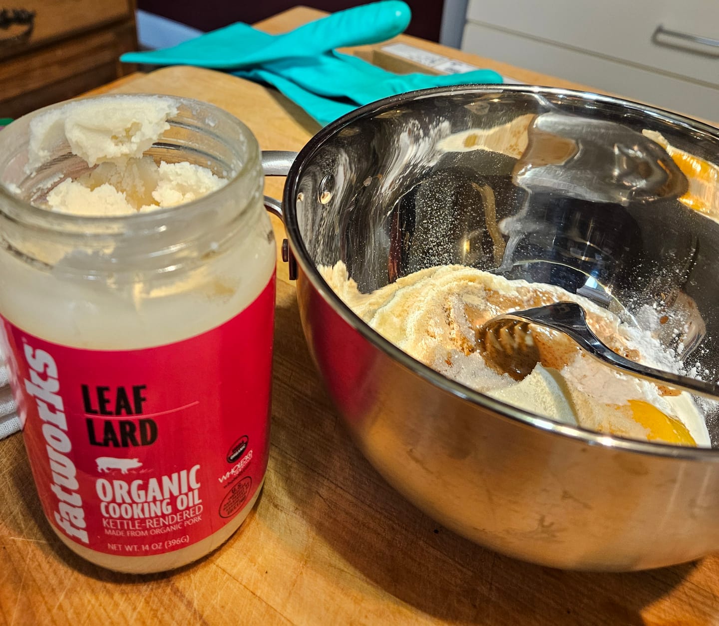 Customer photo review of Organic Leaf Lard (14 oz)