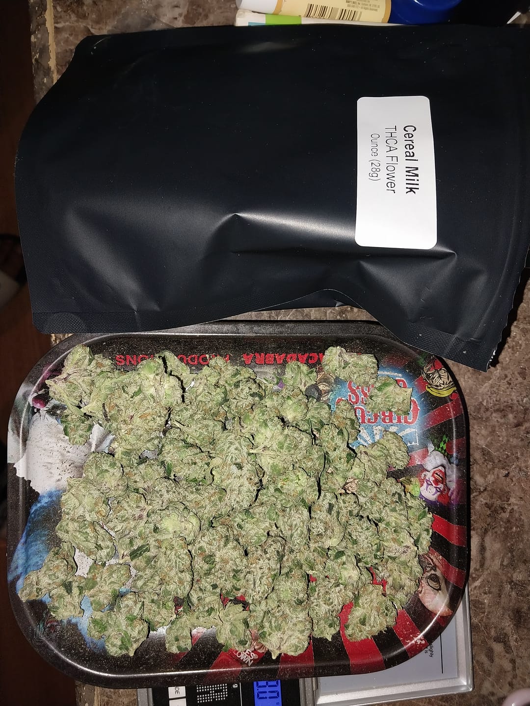 Customer photo review of Cereal Milk THCA Flower