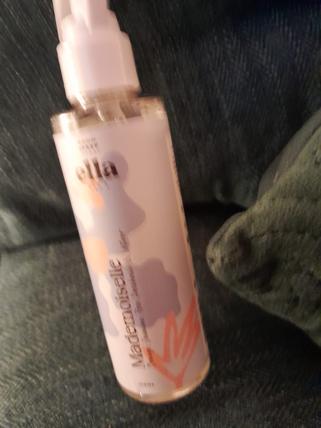 Customer photo review of Mademoiselle Room Spray