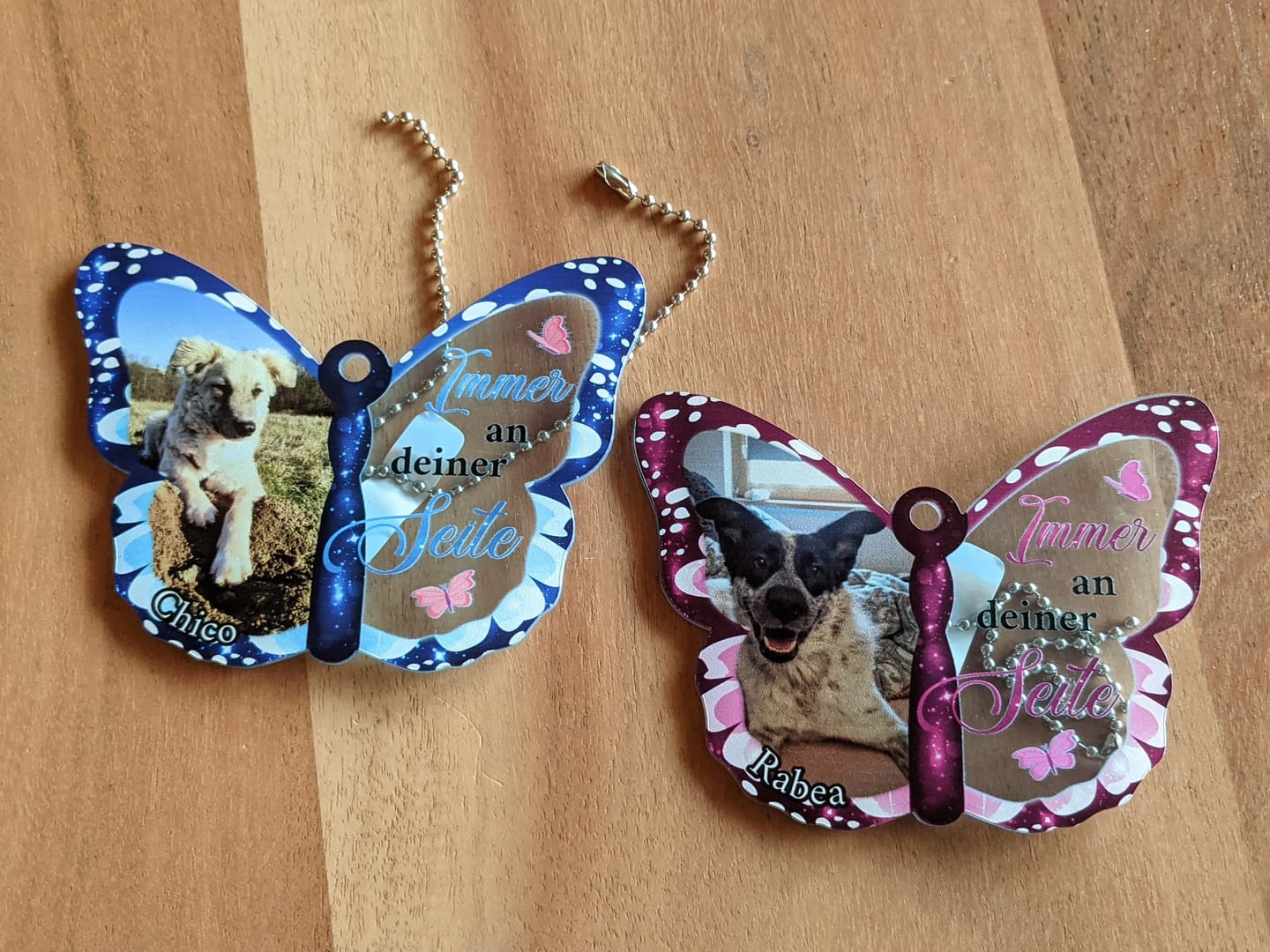 Customer photo review of Schutzengel - Individueller Rückspiegel Anhänger