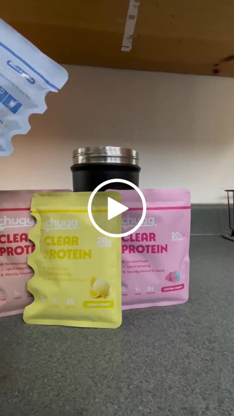 Customer video review of Clear Protein Sample Pack
